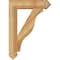 Ekena Millwork Funston Arts & Crafts Rough Sawn Bracket, Western Red Cedar, 4"W x 20"D x 28"H BKT04X20X28FST03RWR - alternate 4